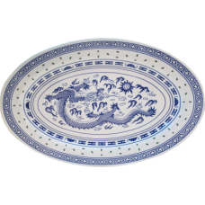 14" Oval Platter 