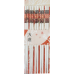 5-Pair Bamboo Chopsticks - White