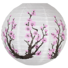 16“ Paper Lantern - Cheery Blossom