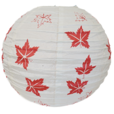 16“ Paper Lantern - Maple Leaves
