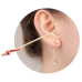 2-pc set Bamboo Ear Pick
