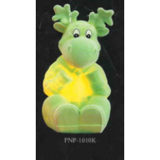 Deer Soft Touch Surface Night Lamp - 11" x 6.5" x 6.5"