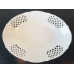 10"x7.5" Oval Footed Plate