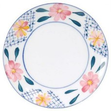 7" Plate with Flower Design
