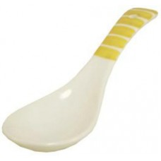 Spoon with Yellow Striped Handle