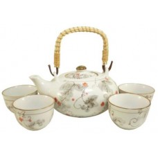 Tea Set - (1) 24oz Tea Pot & (4) 4oz Cups