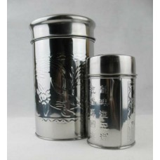 5" H x 2 3/4" D Tea Caddy
