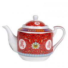 36oz Longevity Tea Pot - Red