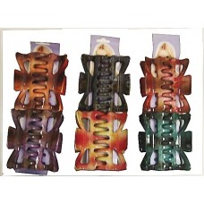 4-pc. 3" Claw Hair Clips