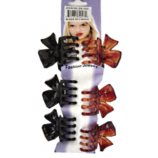 6-pc. 1" Claw Hair Clips