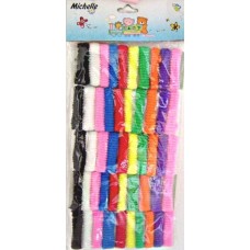 50-pc. Ponytail Rings