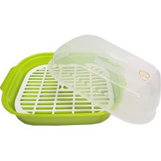 9.75" x 8" x 2" Microwave Steamer