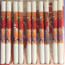 5-Pair Bamboo Chopsticks - White