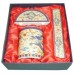 Desk Set - Business Card Holder, Pen Holder, & Paperweight