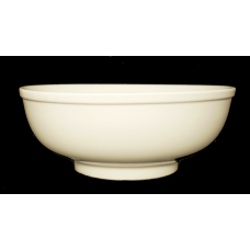 (38 oz) 7" D x 2.75" H Soup Bowl with Rim -  White Porcelain