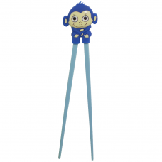Training Chopsticks 7"L - Blue Monkey