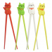 Training Chopsticks 7"L - Yellow Cat