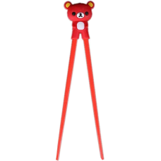 Training Chopsticks 7"L - Red Bear
