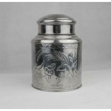 8" H x 6 3/4" D Tea Caddy
