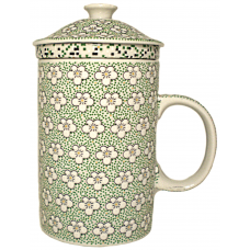 12oz (4 1/4"H) Cup w/Lid & Strainer