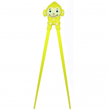 Training Chopsticks 7"L - Yellow Monkey
