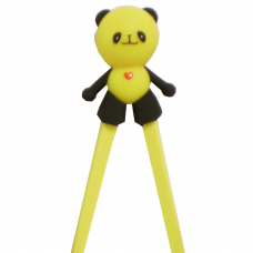 Training Chopsticks 7"L - Yellow Panda